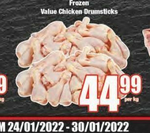 Boxer Chicken drumsticks offer
