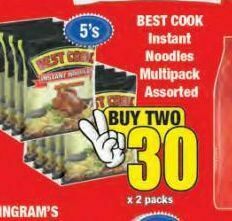 Boxer Best cook noodles 2 offer