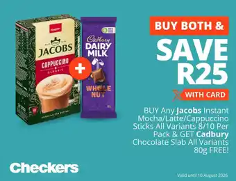 Jacobs Instant Mocha/Latte/Cappuccino Sticks