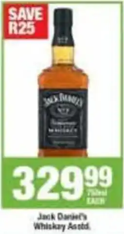 Agrimark Jack Daniel's Whiskey Assorted offer