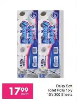 Save Daisy Soft Toilet Rolls 1ply offer