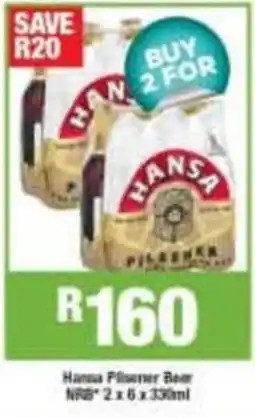 Agrimark Hansa Pilsener Beer offer