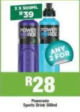 Agrimark Powerade Sports Drink 500ml offer