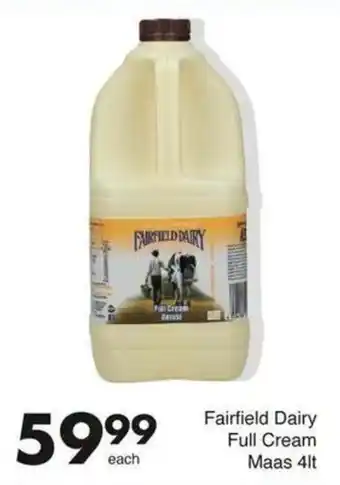 Save Fairfield Dairy Full Cream Maas offer