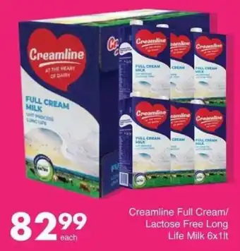 Save Creamline Full Cream/ Lactose Free Long Life Milk offer