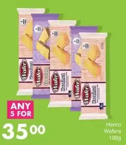 Save Henro Wafers offer