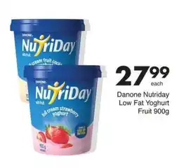 Save Danone Nutriday Low Fat Yoghurt Fruit offer