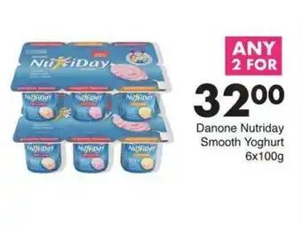 Save Danone Nutriday Smooth Yoghurt offer