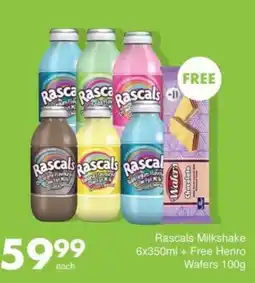 Save Rascals Milkshake offer