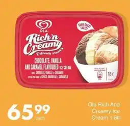 Save Ola Rich And Creamy Ice Cream offer