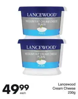 Save Lancewood Cream Cheese offer
