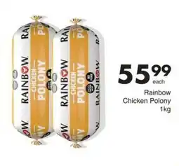 Save Rainbow Chicken Polony offer