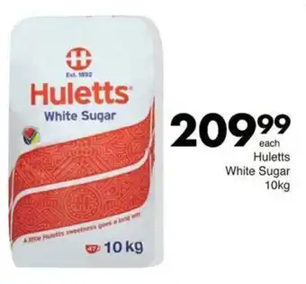 Save Hulett's White Sugar offer