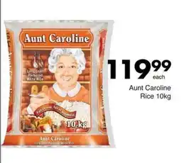 Save Aunt Caroline Rice offer