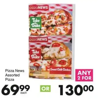 Save Pizza News Assorted Pizza offer