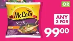 Save McCain Stir Fry offer