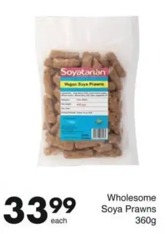 Save Soyatarian Vegan Soya Prawns offer