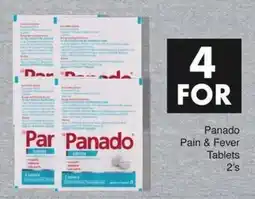 Save Panado Pain & Fever Tablets offer