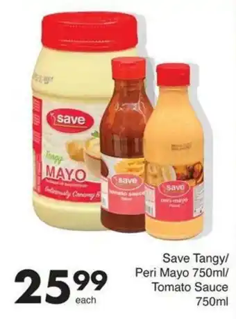 Save Save Tangy/ Peri Mayo Tomato Sauce offer