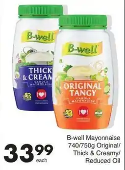 Save B-well Mayonnaise offer