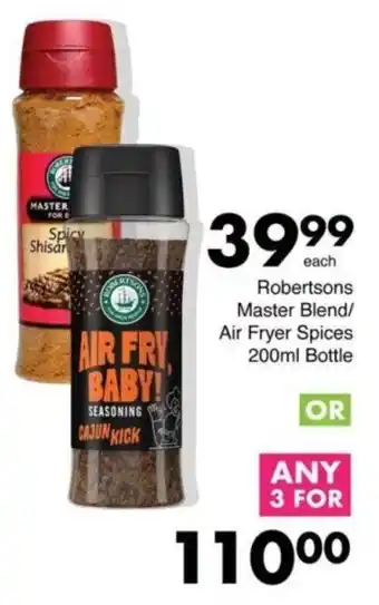 Save Robertsons Master Blend/Air Fryer Spices offer