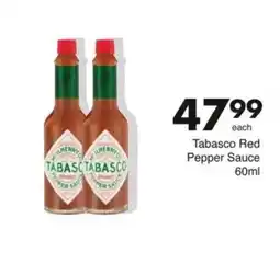 Save Tabasco Red Pepper Sauce offer