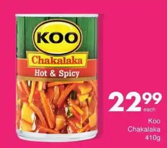 Save Koo Chakalaka Hot & Spicy offer