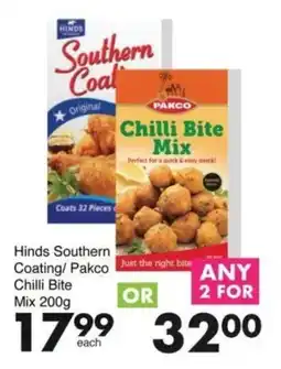 Save Hinds Southern Coating/ Pakco Chilli Bite Mix offer
