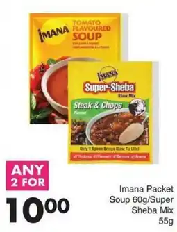 Save Imana Packet Soup / Super Sheba Mix offer