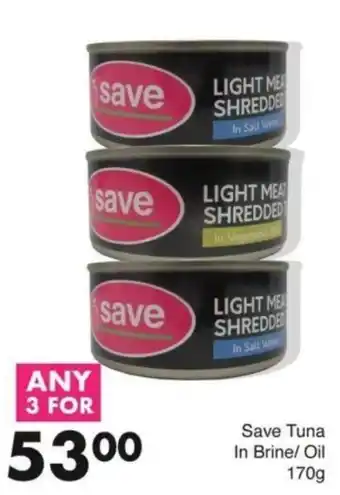 Save Save Tuna offer
