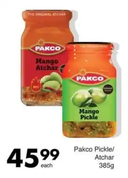 Save Pakco Mango Pickle/Atchar offer