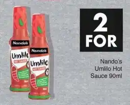 Save Nando's Umlilo Hot Sauce offer