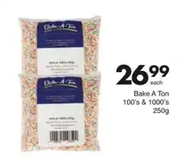 Save Bake A Ton 100's & 1000's offer