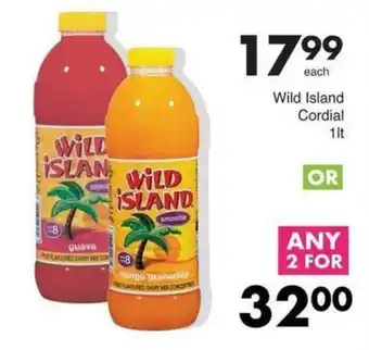 Save Wild Island Cordial offer