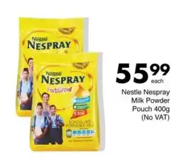 Save Nestle Nespray Milk Powder Pouch offer