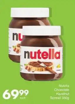 Save Nutella Chocolate Hazelnut Spread offer