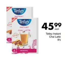 Save Tetley Instant Chai Latte offer
