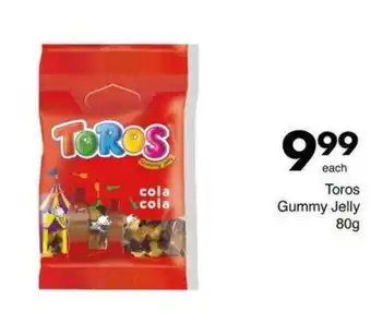 Save Toros Gummy Jelly offer