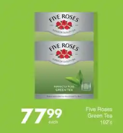 Save Five Roses Green Tea offer