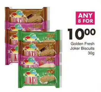 Save Golden Fresh Joker Biscuits offer