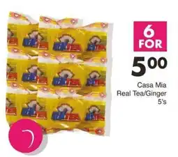 Save Casa Mia Real Tea/Ginger offer