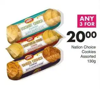 Save Nation Choice Cookies Assorted offer