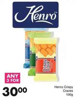 Save Henro Crispy Craves offer