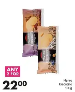 Save Henro Biscotato offer