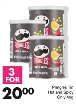 Save Pringles Tin Hot and Spicy offer