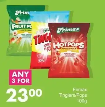Save Frimax Tinglers/Pops offer