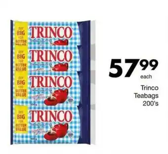 Save Trinco Teabags 200's offer