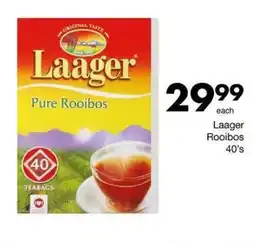 Save Laager Pure Rooibos offer