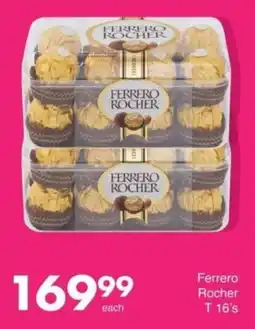Save Ferrero Rocher T 16's offer