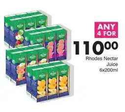 Save Rhodes Nectar Juice offer